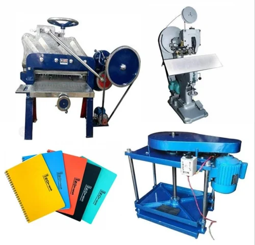 Semi Automatic Notebook Making Machine
