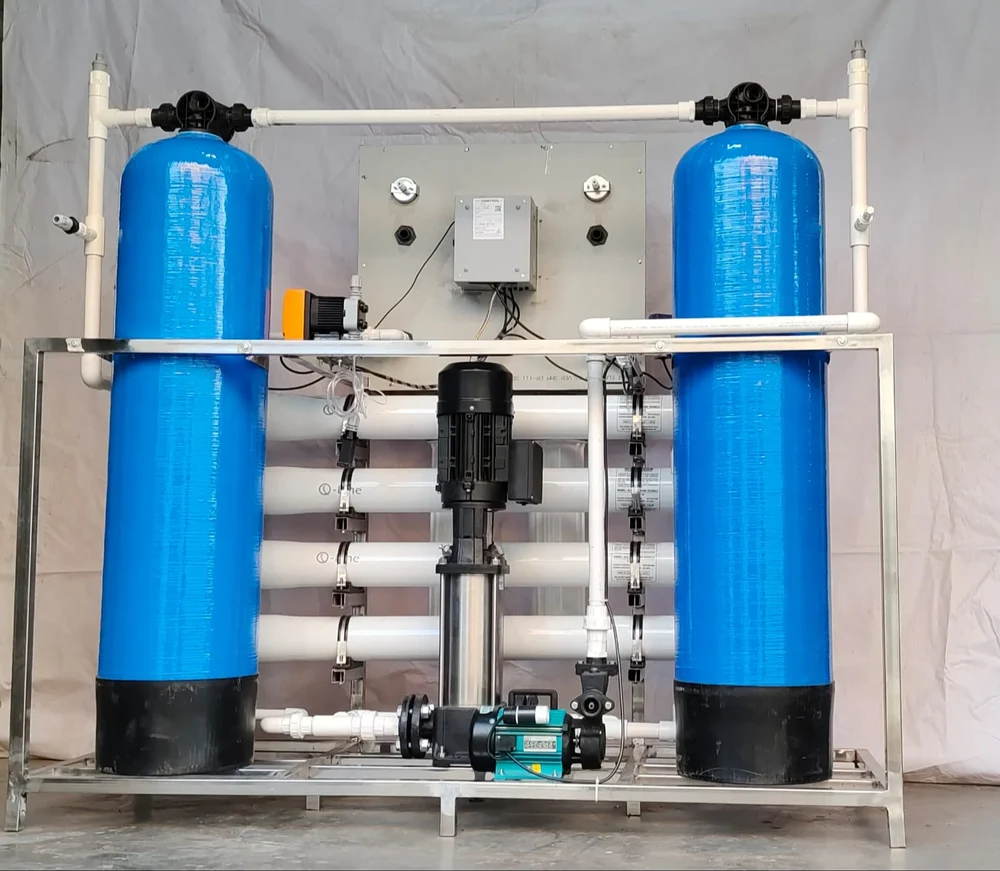Semi-Automatic RO Plant, Capacity: >3000 Liter/Hou