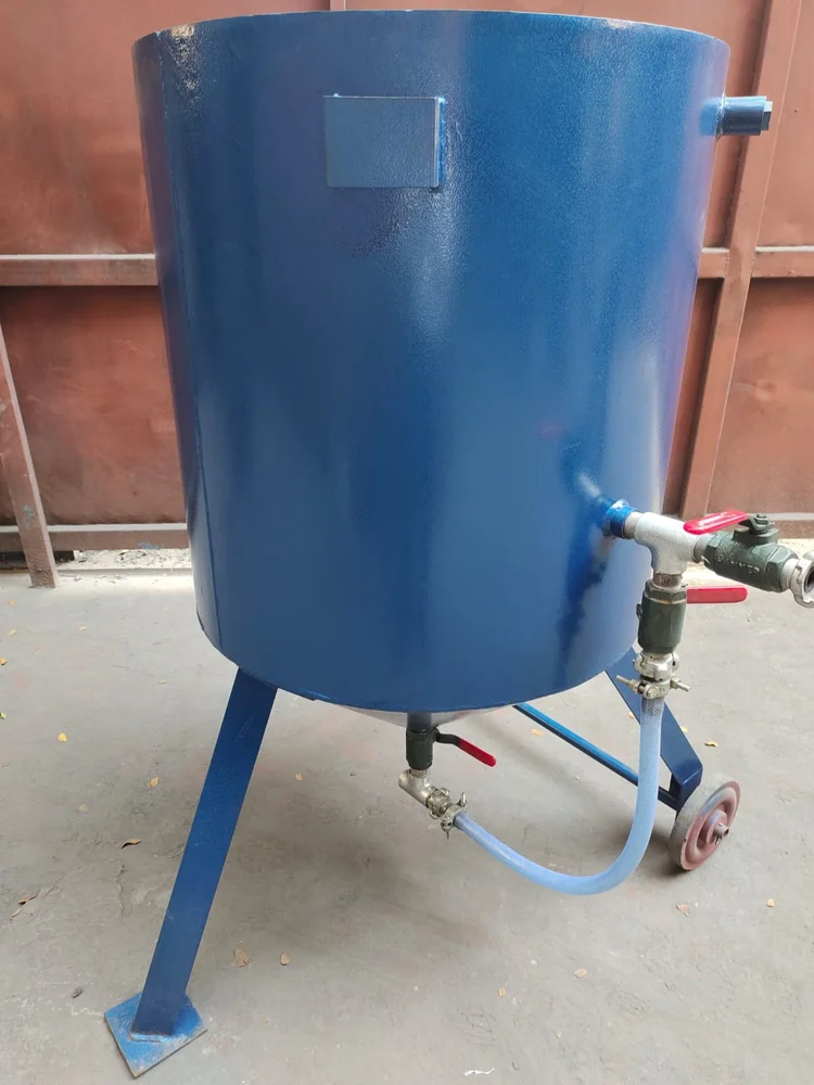 Semi Automatic Sand Blasting Machine