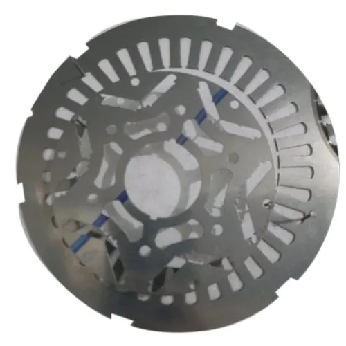 Sheet Metal Electrical Motor Stamping, Round