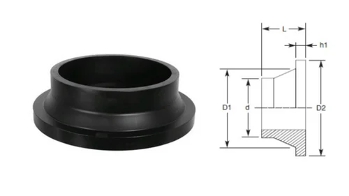Short Neck Pipe End, For Pneumatic Connections, Size: 2 inch