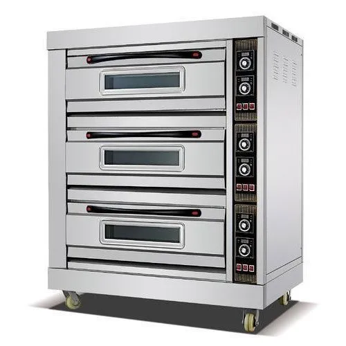 Single Electric Triple Deck Baking Oven