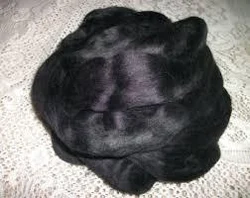 Spinning Grade Black Fiber