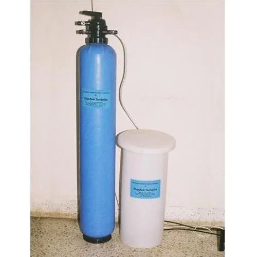 Stainless Steel Domestic Water Softener, Vertical,