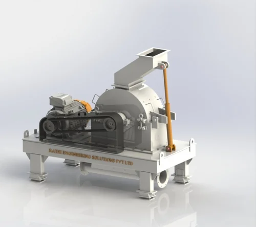 Stainless Steel Hammer Mill Pulverizer, For Indust