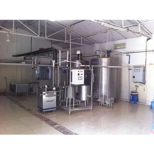 Stainless Steel Mini Dairy Plant, For Industrial Purpose, Capacity: 200 LPH