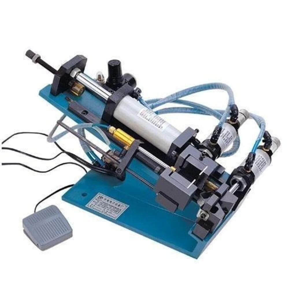 Standard Single Phase Pneumatic Wire Stripping Machine, Automation Grade: Semi-Automatic