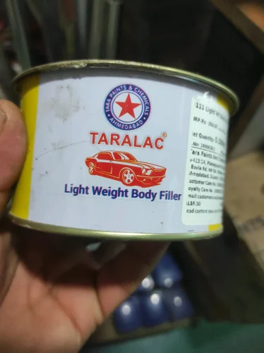 TARALAC 214613565 Lightweight Body Filler, 1 kg, Bucket