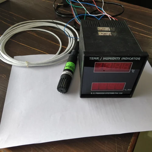 Temperature and Humidity Indicator, Size/Dimension: 92x92x110mm