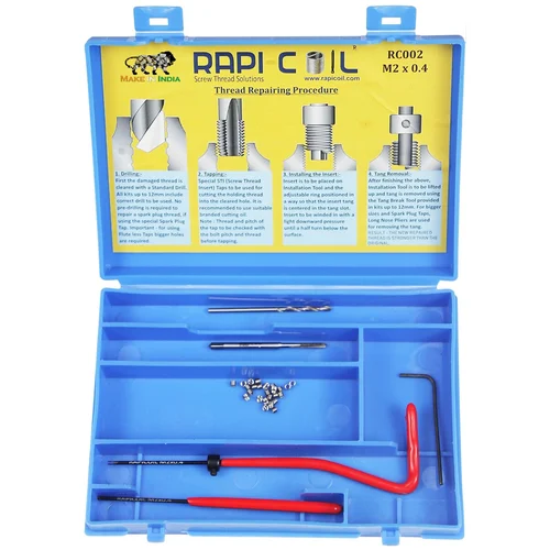 Thread Repair Helicoil Kit, Wire Thread Insert
