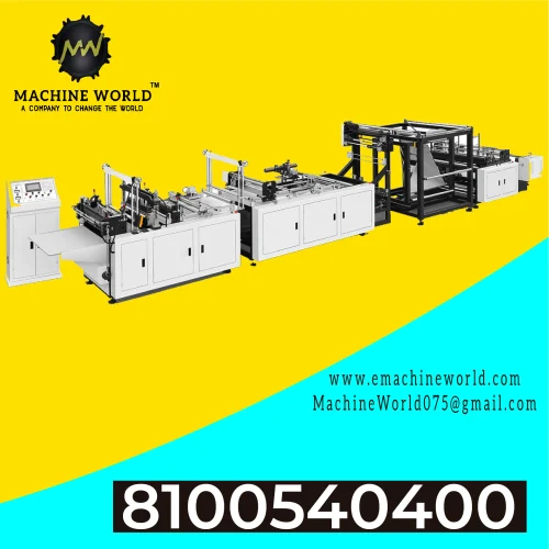 Three Phase Fully Automatic Non Woven Zipper Bag M