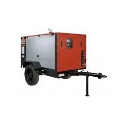 Trolley Mounted Air Compressor On Rental & Hire
