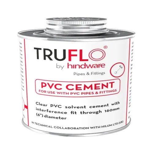 Truflo PVC Cement, Tin Can, 1 L