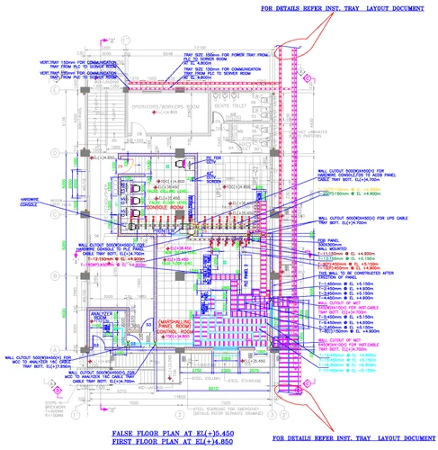 Turnkey Installation Control Room Layout Drawing Service, in Pan India