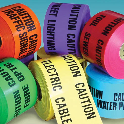 Underground Caution Tape, Thickness: 0.15 mm, Length: 10 m