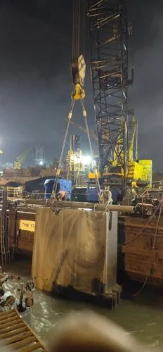 Underwater Cutting Work