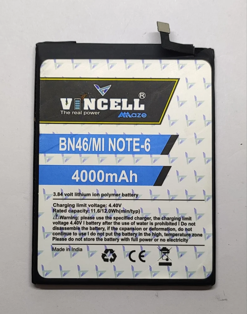 Vincell Redmi Note6 Mobile Battery
