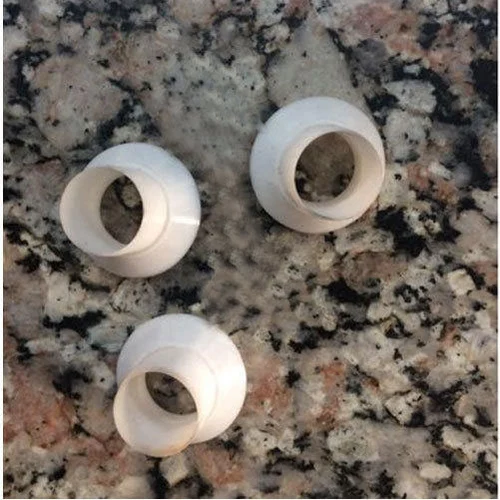 White Plastic Hollow Cap in