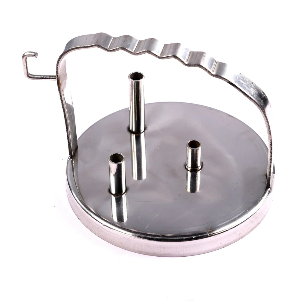 White Round GODHAN 25 Litre Stainless Steel Milk Can Lid, For Dairy
