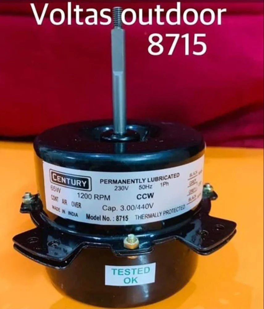 Window 65W Voltas Outdoor AC Motor, Single Phase