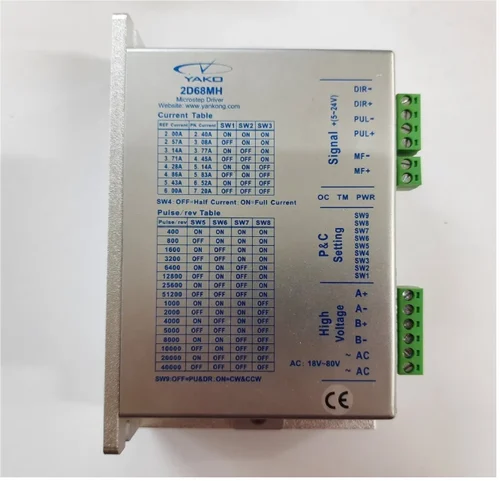 Yako 2D68MH Stepper Motor Drives, Single Phase, 24V