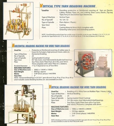 Yarn Braiding Machine
