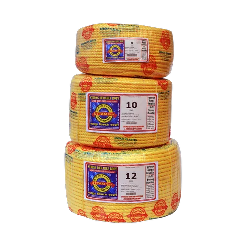 Yellow Nylon Rope, 16 mm