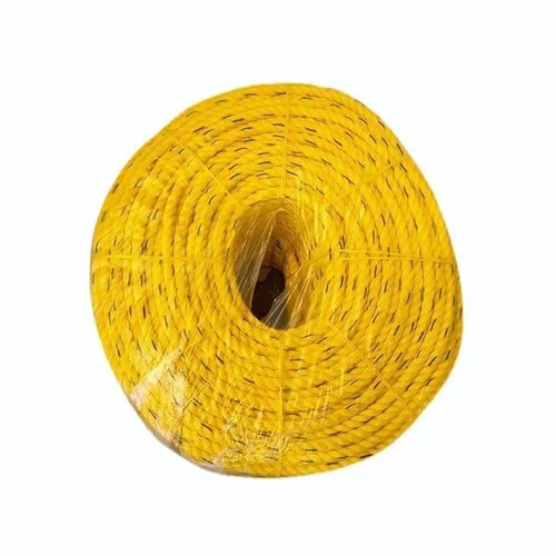 Yellow PP HDPE Rope 210 m 10 mm